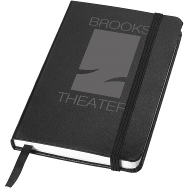 Logo trade promotional gifts image of: Classic A6 hard cover pocket notebook