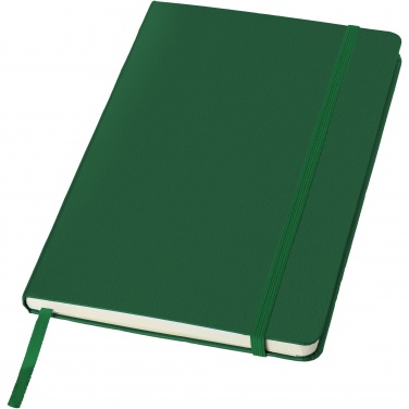 Logo trade promotional giveaways picture of: Classic A5 hard cover notebook