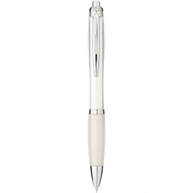 Logotrade promotional gifts photo of: Nash ballpoint pen with coloured barrel and grip