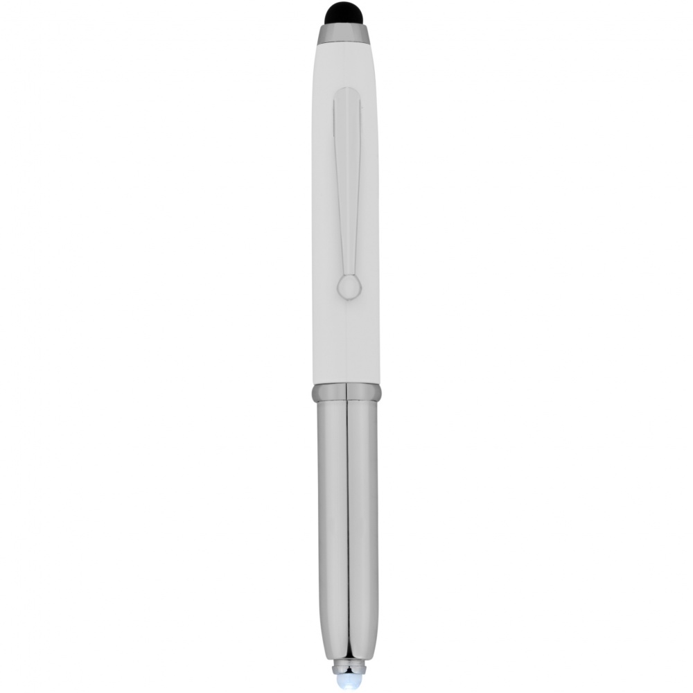 Logotrade advertising product image of: Xenon stylus ballpoint pen with LED light