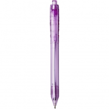 Logo trade advertising product photo of: Vancouver recycled PET ballpoint pen