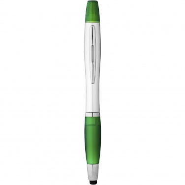 Logotrade promotional item image of: Nash stylus ballpoint pen and highlighter