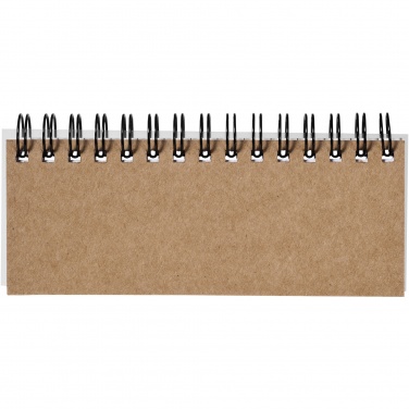 Logo trade advertising products image of: Spinner spiral notebook with coloured sticky notes
