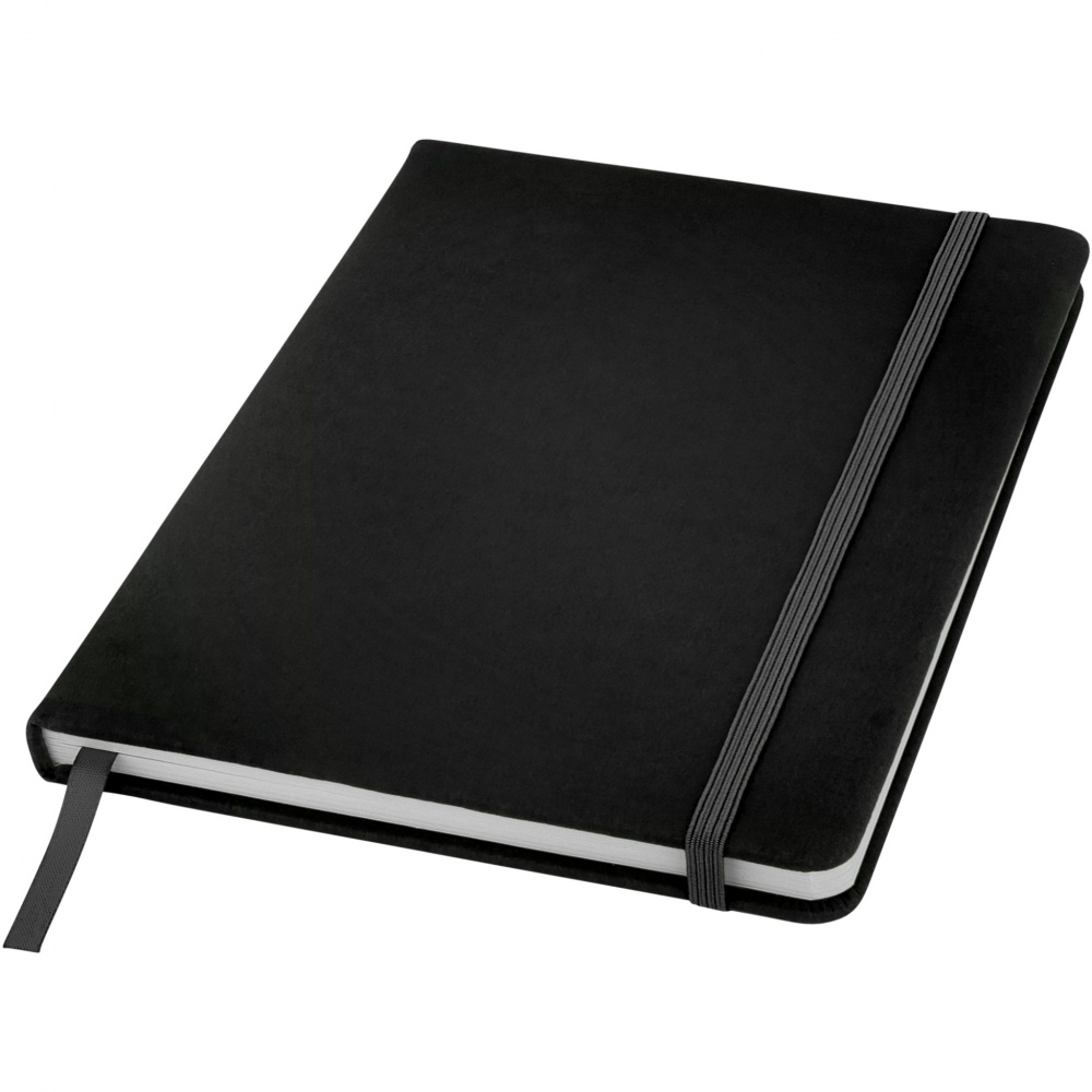 Logo trade promotional merchandise photo of: Spectrum A5 hard cover notebook