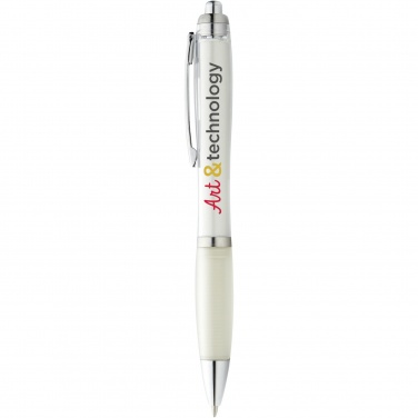 Logotrade promotional merchandise image of: Nash ballpoint pen coloured barrel and grip