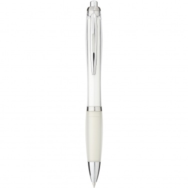 Logotrade promotional merchandise photo of: Nash ballpoint pen coloured barrel and grip