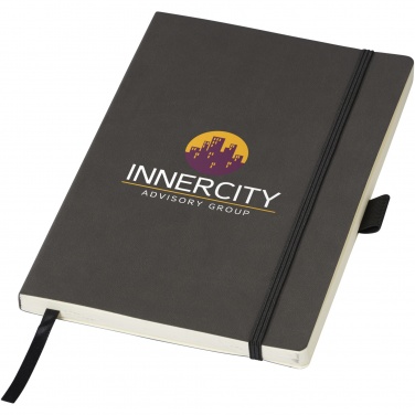 Logo trade business gift photo of: Revello A5 soft cover notebook