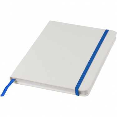 Logotrade corporate gifts photo of: Spectrum A5 white notebook with coloured strap