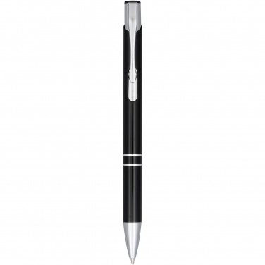 Logotrade promotional giveaway image of: Moneta anodized aluminium click ballpoint pen