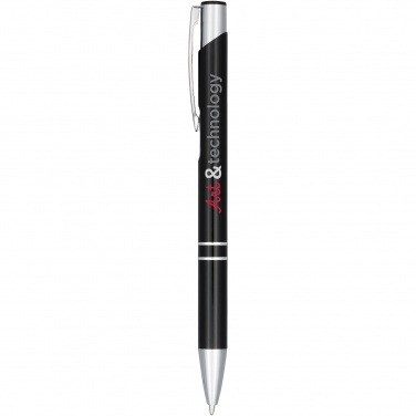 Logotrade promotional gifts photo of: Moneta anodized aluminium click ballpoint pen