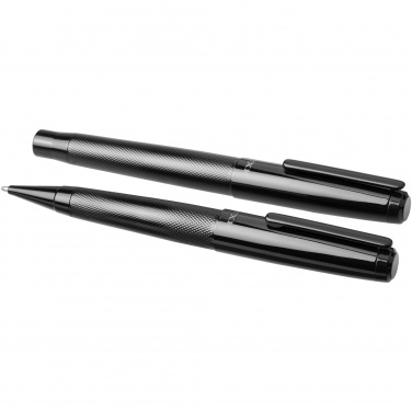 Logo trade corporate gifts picture of: Gloss duo pen gift set