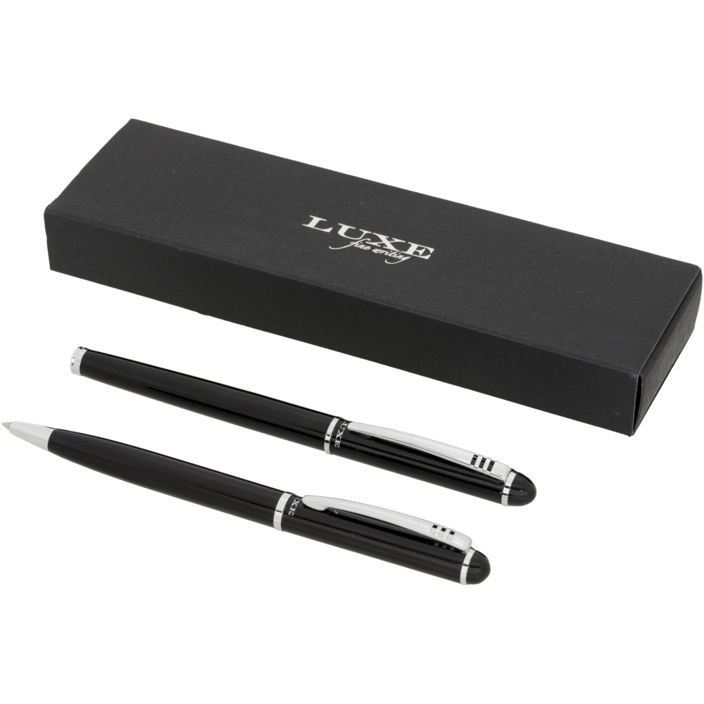 Logo trade promotional products image of: Andante duo pen gift set