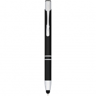 Logotrade advertising products photo of: Moneta anodized aluminium click stylus ballpoint pen
