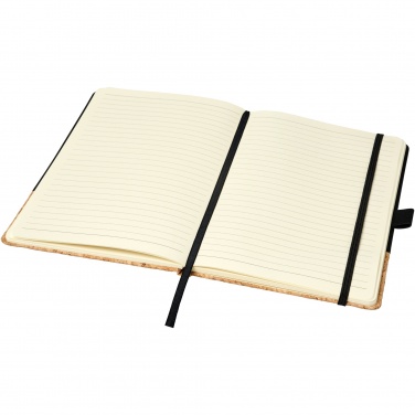 Logo trade promotional products image of: Evora A5 cork thermo PU notebook