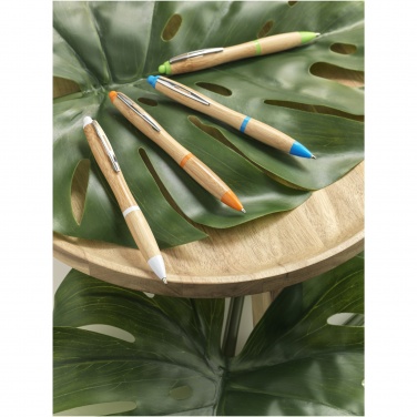 Logotrade promotional item picture of: Nash bamboo ballpoint pen