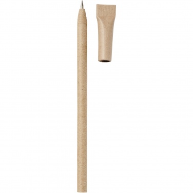 Logo trade promotional gifts image of: Asilah recycled paper ballpoint pen