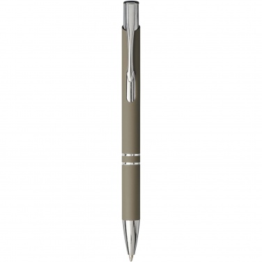 Logo trade promotional product photo of: Moneta soft touch ballpoint pen