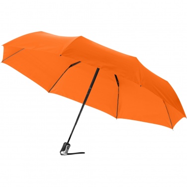 Logo trade promotional products image of: Alex 21.5" foldable auto open/close umbrella