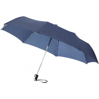 Logo trade promotional gifts image of: Alex 21.5" foldable auto open/close umbrella