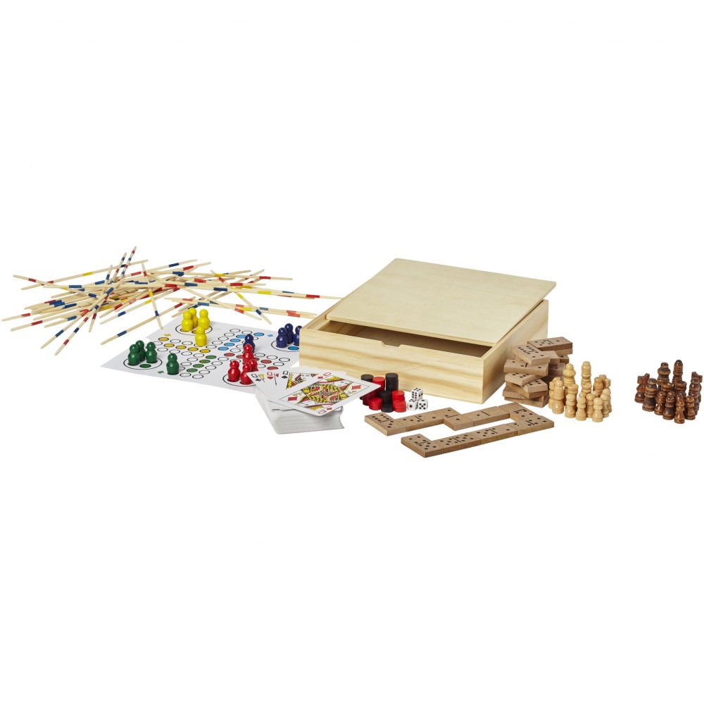 Logo trade promotional merchandise photo of: Monte-carlo multi board game set
