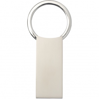 Logo trade promotional item photo of: Omar rectangular keychain