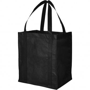 Logo trade corporate gifts image of: Liberty bottom board non-woven tote bag 29L