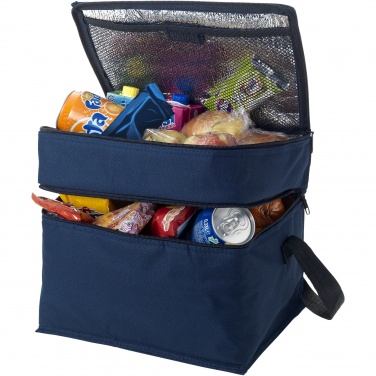Logotrade promotional product image of: Oslo 2-zippered compartments cooler bag 13L