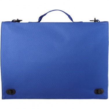 Logo trade promotional gifts picture of: Santa Fe 2-buckle closure conference bag 6L