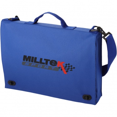 Logo trade corporate gift photo of: Santa Fe 2-buckle closure conference bag 6L