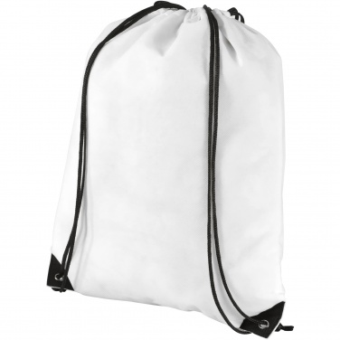 Logo trade promotional items image of: Evergreen non-woven drawstring bag 5L