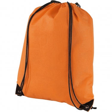 Logo trade promotional items image of: Evergreen non-woven drawstring bag 5L