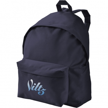 Logo trade promotional gifts image of: Urban covered zipper backpack 14L