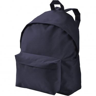 Logo trade promotional giveaways image of: Urban covered zipper backpack 14L