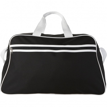 Logotrade corporate gifts photo of: San Jose 2-stripe sports duffel bag 30L