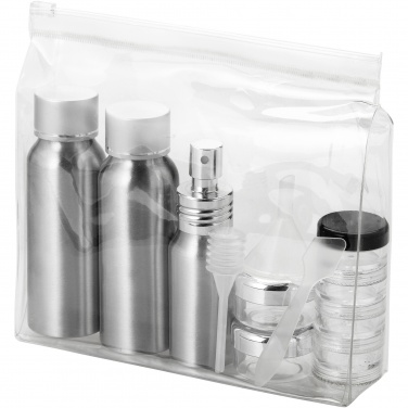 Logo trade corporate gifts image of: Frankfurt airline approved travel bottle set