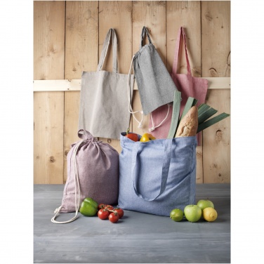 Logotrade advertising product image of: Pheebs 150 g/m² recycled drawstring bag 6L