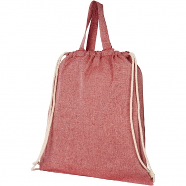 Logotrade advertising product image of: Pheebs 150 g/m² recycled drawstring bag 6L