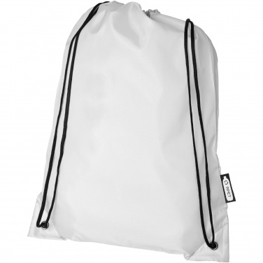 Logo trade promotional gifts image of: Oriole RPET drawstring bag 5L