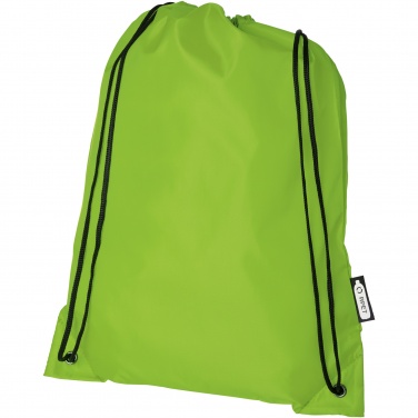 Logo trade promotional giveaways picture of: Oriole RPET drawstring bag 5L