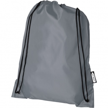 Logo trade promotional gifts picture of: Oriole RPET drawstring bag 5L
