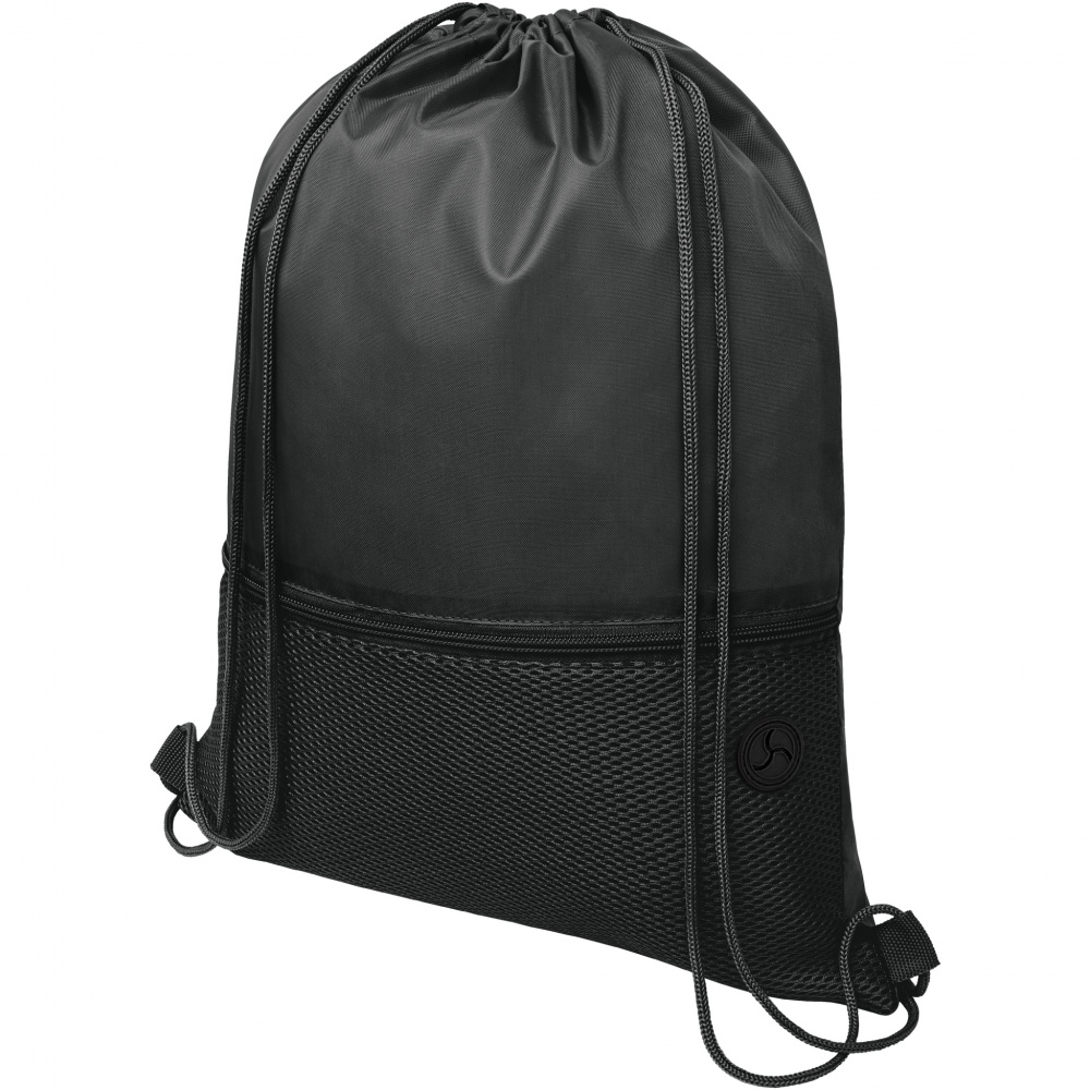 Logo trade promotional gift photo of: Oriole mesh drawstring bag 5L