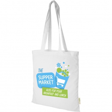Logo trade advertising products picture of: Orissa 100 g/m² organic cotton tote bag 7L