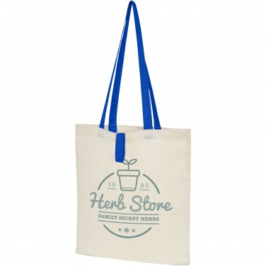 Logotrade promotional merchandise photo of: Nevada 100 g/m² cotton foldable tote bag 7L