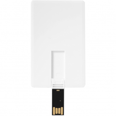 Logo trade promotional products picture of: Slim card-shaped 4GB USB flash drive