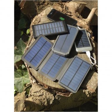 Logo trade promotional giveaways image of: Stellar 8000 mAh solar power bank