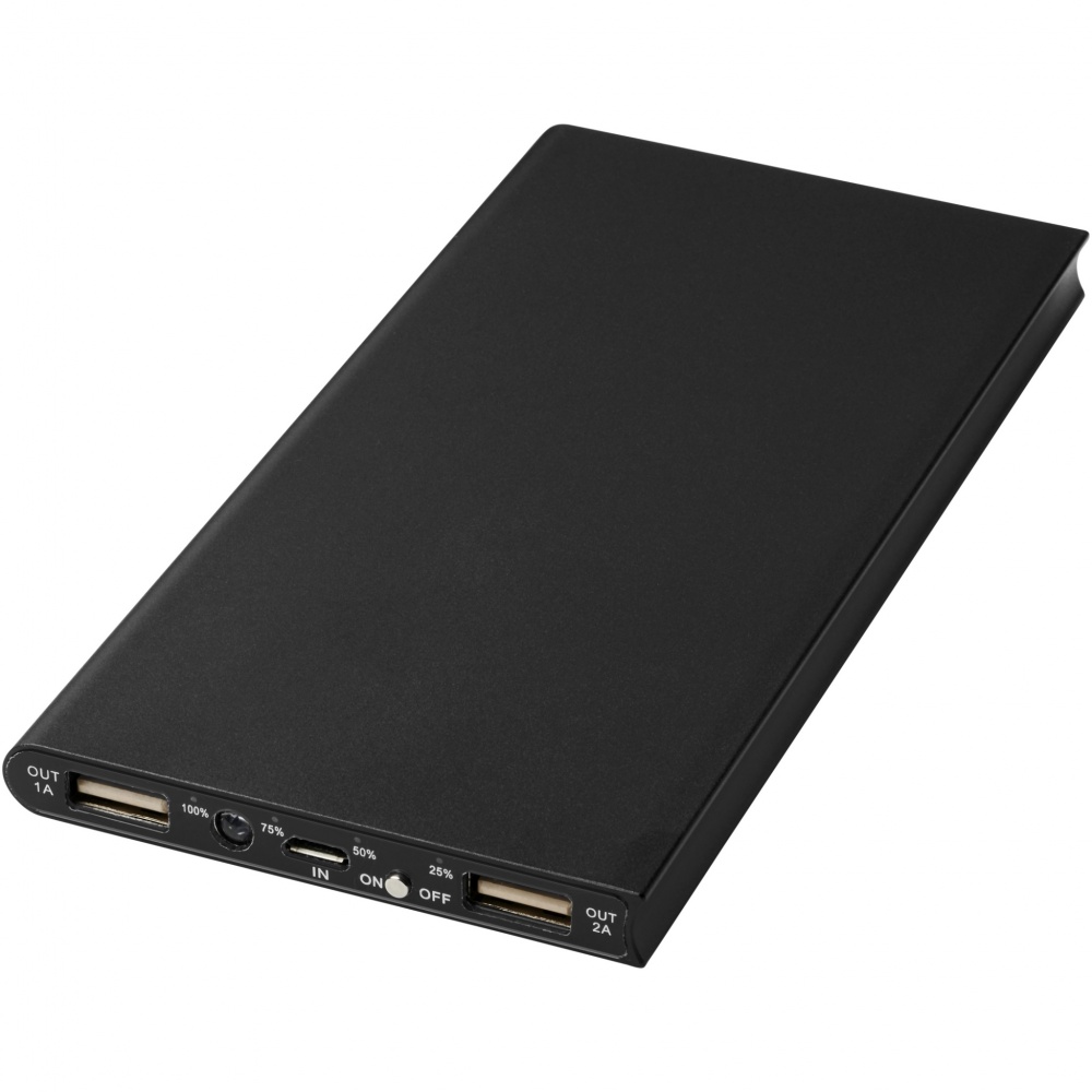 Logo trade promotional product photo of: Plate 8000 mAh aluminium power bank