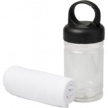Logotrade promotional gift image of: Remy cooling towel in PET container