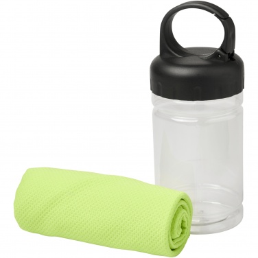 Logotrade corporate gift picture of: Remy cooling towel in PET container