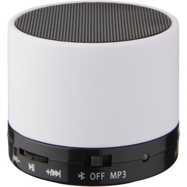 Logo trade promotional gifts picture of: Duck cylinder Bluetooth® speaker with rubber finish