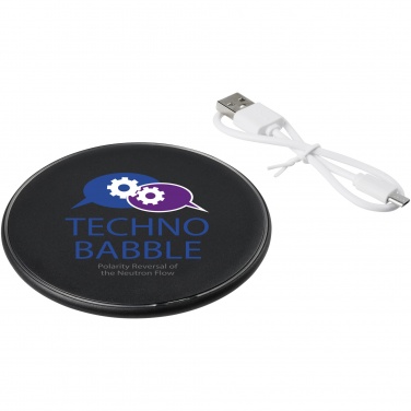 Logo trade promotional merchandise picture of: Lean 5W wireless charging pad